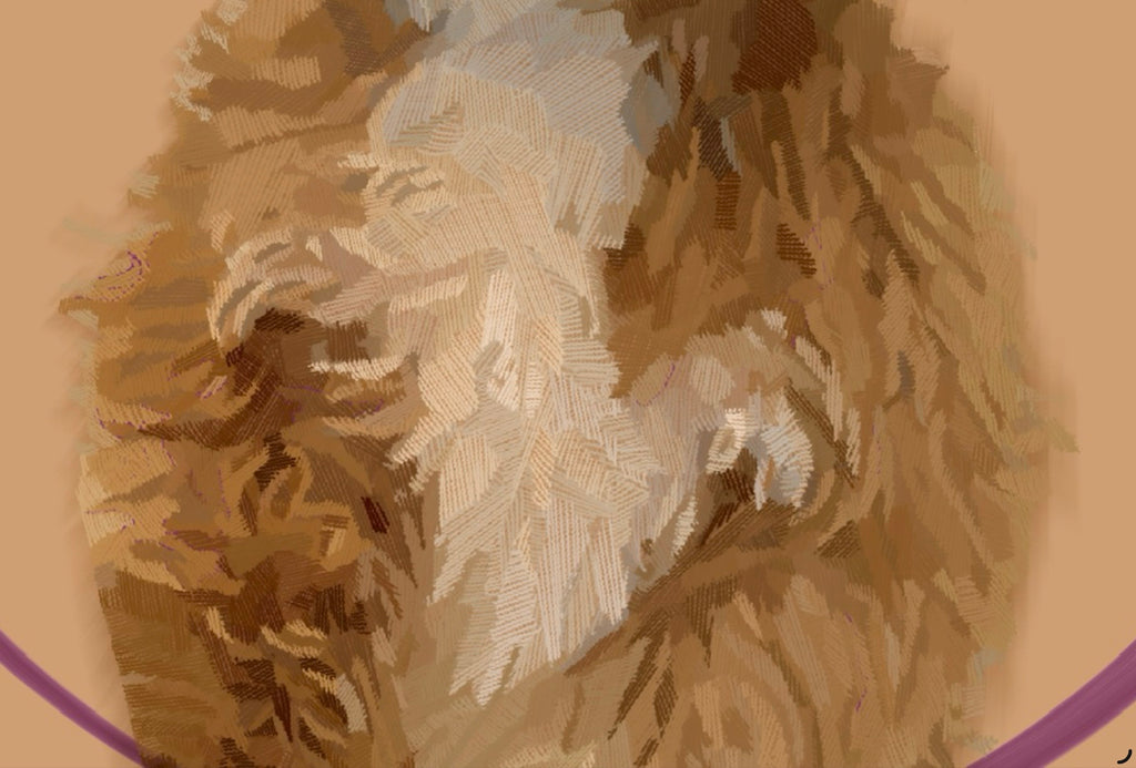 Faithful Friend — Coffee — Framed